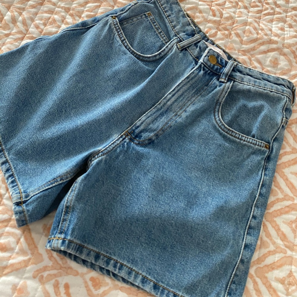 High waisted shorts